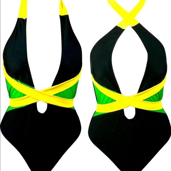 Jamaican Colors Monokini Swimwear - Picture 1 of 6